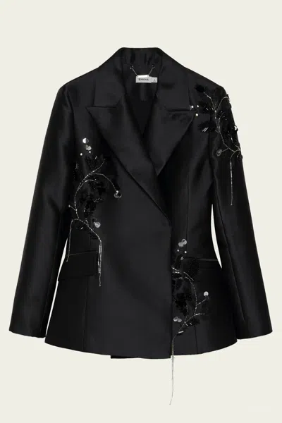 Simkhai Liri Embellished Blazer In Black