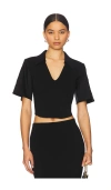 Simkhai Lizzie Short-sleeve Combo Top