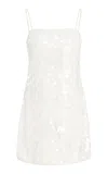 Simkhai Lollie Sequined Mini Dress In Ivory