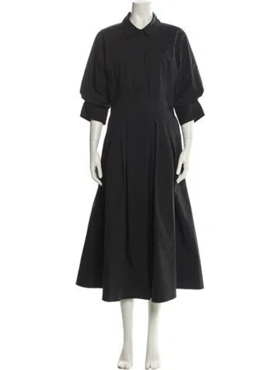 Pre-owned Simkhai Long Dress In Black