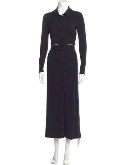 Pre-owned Simkhai Long Dress In Blue