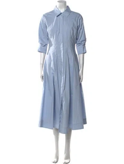 Pre-owned Simkhai Long Dress In Blue