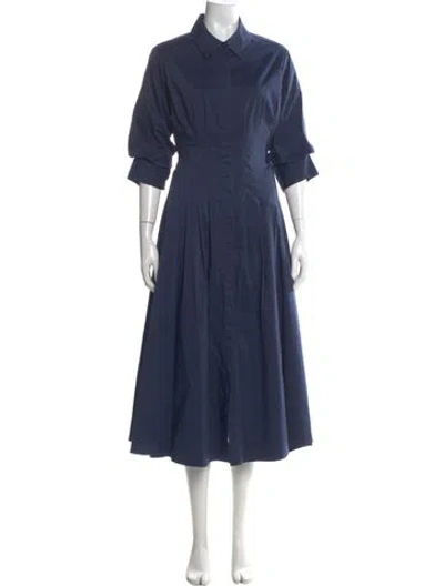 Pre-owned Simkhai Long Dress In Blue