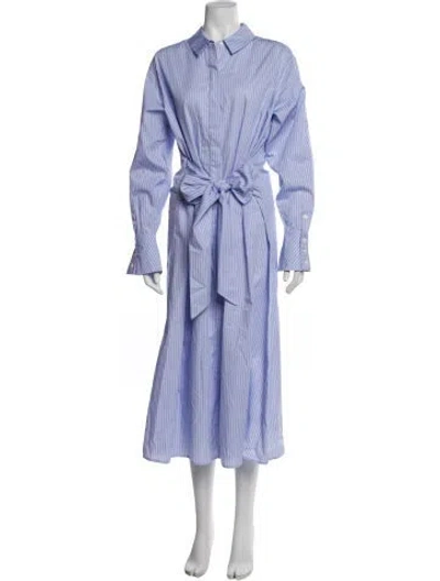 Pre-owned Simkhai Long Dress In Blue