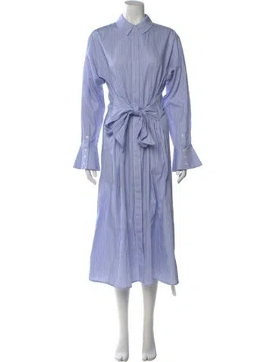 Pre-owned Simkhai Long Dress In Blue