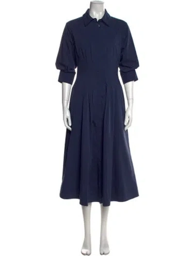 Pre-owned Simkhai Long Dress In Blue