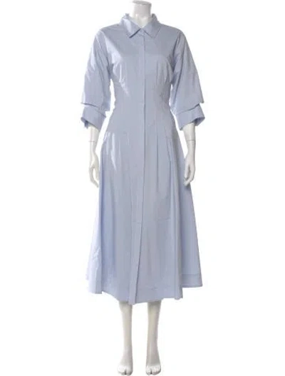 Pre-owned Simkhai Long Dress In Blue