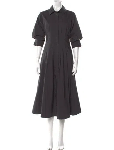 Pre-owned Simkhai Long Dress In Gray