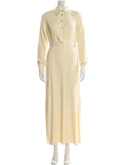 Pre-owned Simkhai Long Dress In Neutral