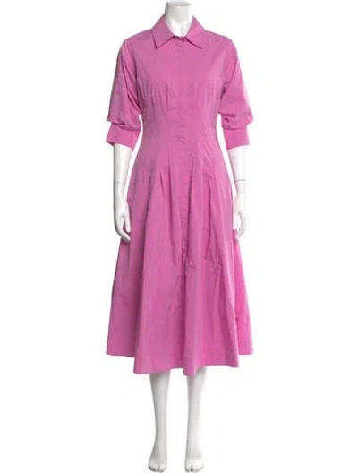 Pre-owned Simkhai Long Dress In Pink