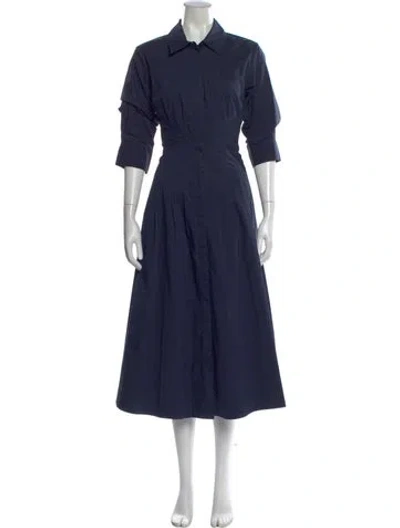 Pre-owned Simkhai Long Dress W/ Tags In Blue