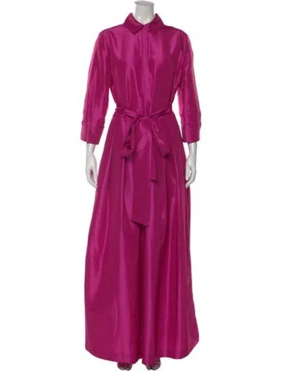 Pre-owned Simkhai Long Dress W/ Tags In Pink