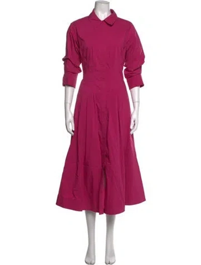 Pre-owned Simkhai Long Dress W/ Tags In Pink