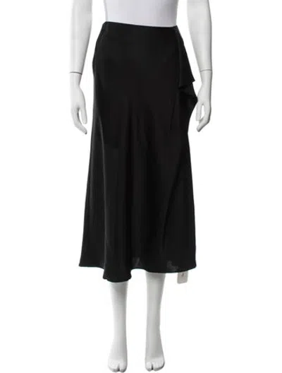 Pre-owned Simkhai Long Skirt In Black