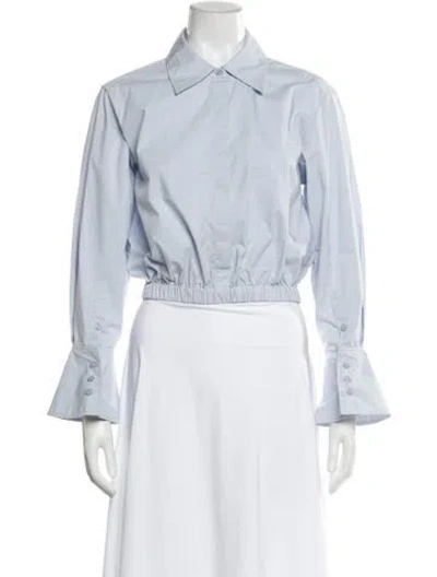 Pre-owned Simkhai Long Sleeve Blouse In Multi