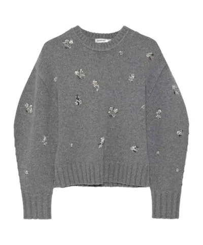 Simkhai Long-sleeved Sweater In Gray
