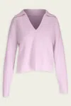 Simkhai Lopez Polo Sweater In Sakura
