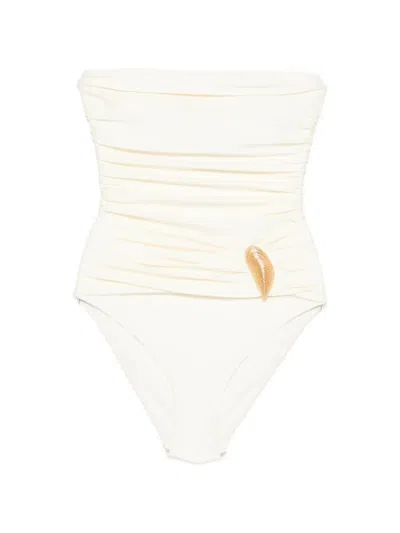 Simkhai Lorena Swimsuit In Neutral