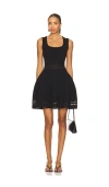 Simkhai Lottie Stripe Illusion Mini Dress