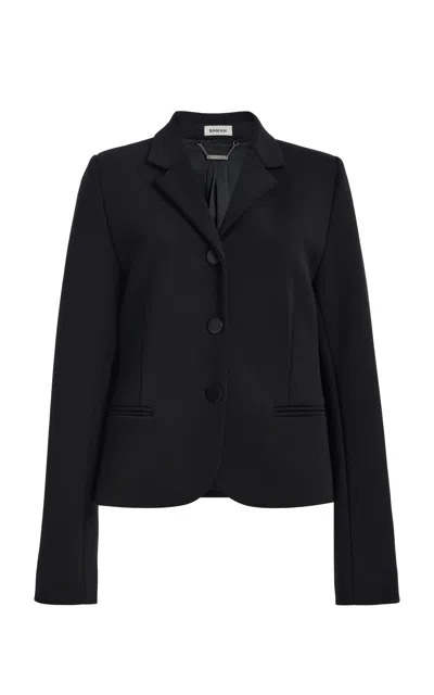 Simkhai Louisette Three-button Blazer In Red