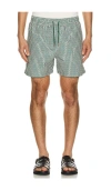Simkhai Lowell Swim Short In Pattern