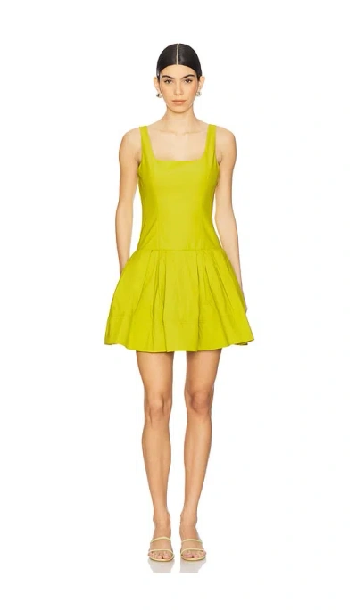 Simkhai Lucy Mini Dress In Yellow