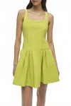 Simkhai Lucy Sleeveless Mini Dress In Yellow Plum In Yellow