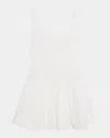 Simkhai Juni Bubble Mini Dress In White In White