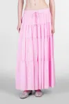 Simkhai Lulee Skirt In Rose-pink Viscose