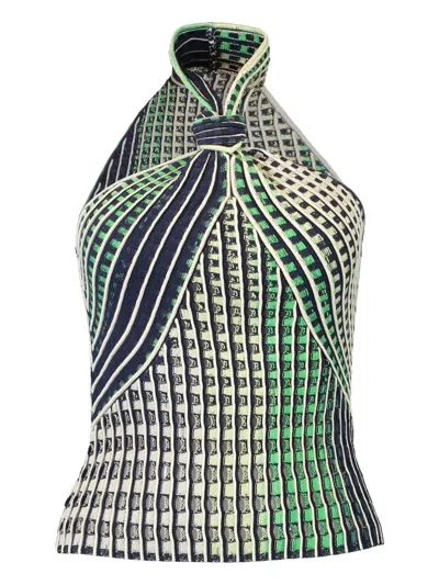 Simkhai Lyrix Top In Green