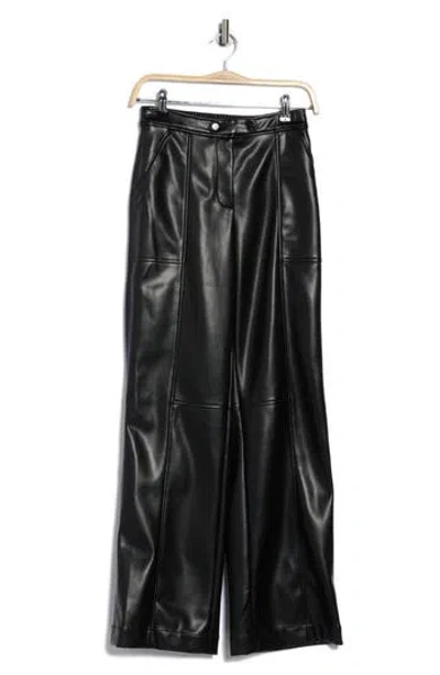 Simkhai Mackenzie Straight Leg Pants In Black