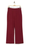 Simkhai Mackenzie Straight Leg Pants In Burgundy