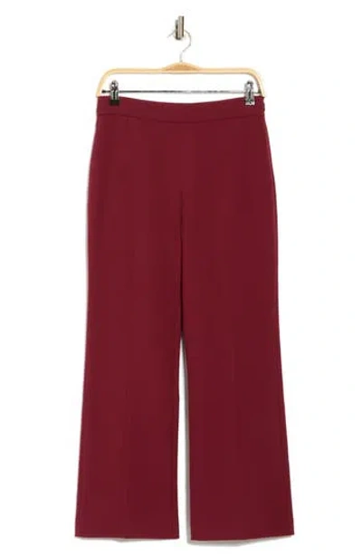 Simkhai Mackenzie Straight Leg Pants In Burgundy