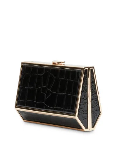 Simkhai Maddox Leather Clutch In Black