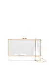 Simkhai Maddox Mirror Clutch Bag In White