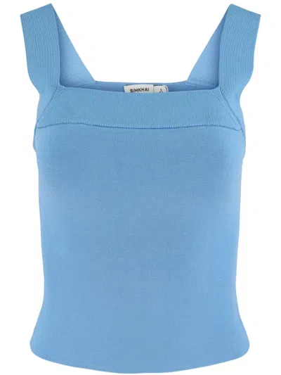 Simkhai Madine Tank Top In Blue