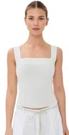 Simkhai Madine Tank Top White