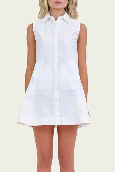 Simkhai Maggy Mini Dress In White