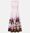 Simkhai Magnolia Cotton And Rayon-blend Midi Dress