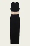 Simkhai Malda Sleeveless Crystal-embellished Gown