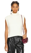 Simkhai Maple Sweater Top In Ivory