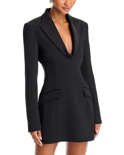 Simkhai Marina Blazer Mini Dress In Black