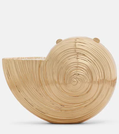 Simkhai Marion Clutch In Gold