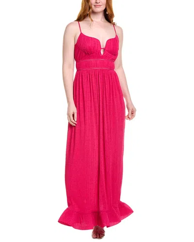 Simkhai Maude Bustier Gown In Pink