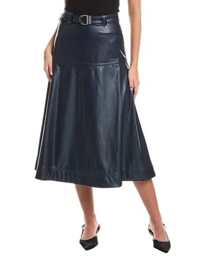 SIMKHAI MAYSON BELTED MIDI SKIRT