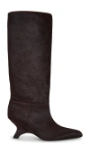 Simkhai Mel Knee High Boot In White
