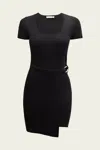 Simkhai Melody Mini Dress In Black