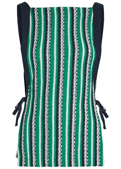 Simkhai Melville Striped Knit Top In Multi