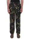 Simkhai Allister Pull On Pants In Windswept Palm Print In Black