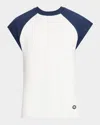 Simkhai Reuben Raglan-sleeve T-shirt In White